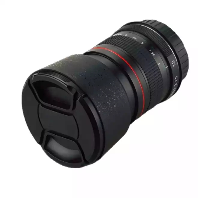 The focal length of the camera lens and the shooting distance